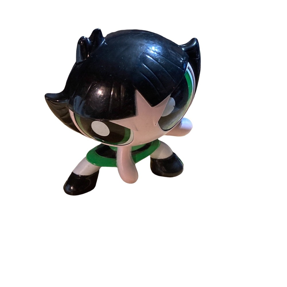 POWERPUFF GIRLS BUTTERCUP Figure, Burger King 2018 Figurine Cake Topper
